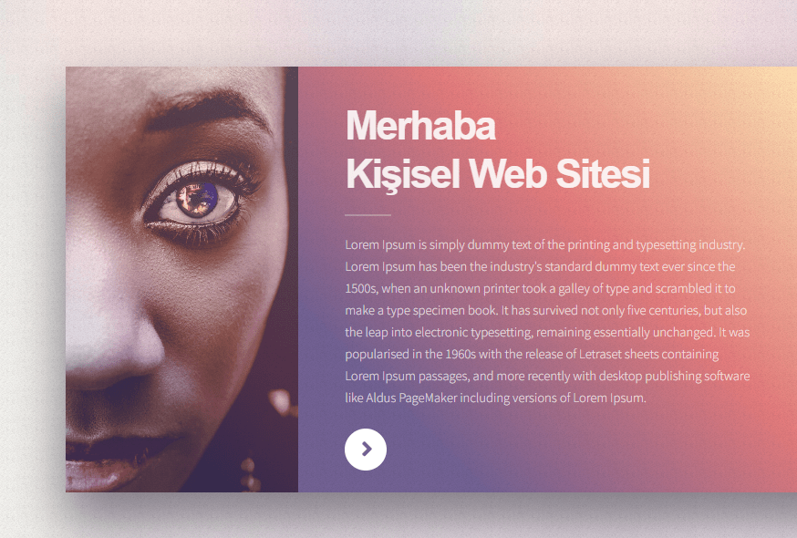 Kişisel Web Sitesi-1